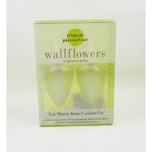White Barn Candle Co Tropical Passionfruit Wallflowers Fragrance Bulbs 2 Pack